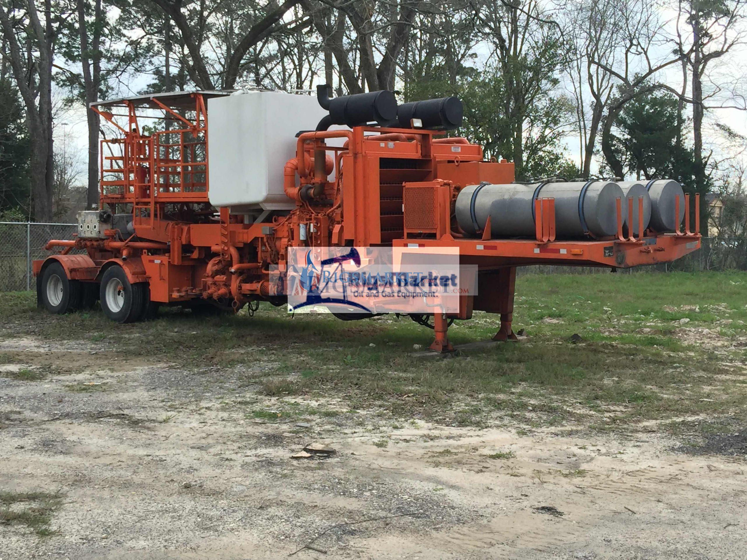 Coil Tubing Twin Fluid/Cementing Pumper 1200HP - Rigs Market