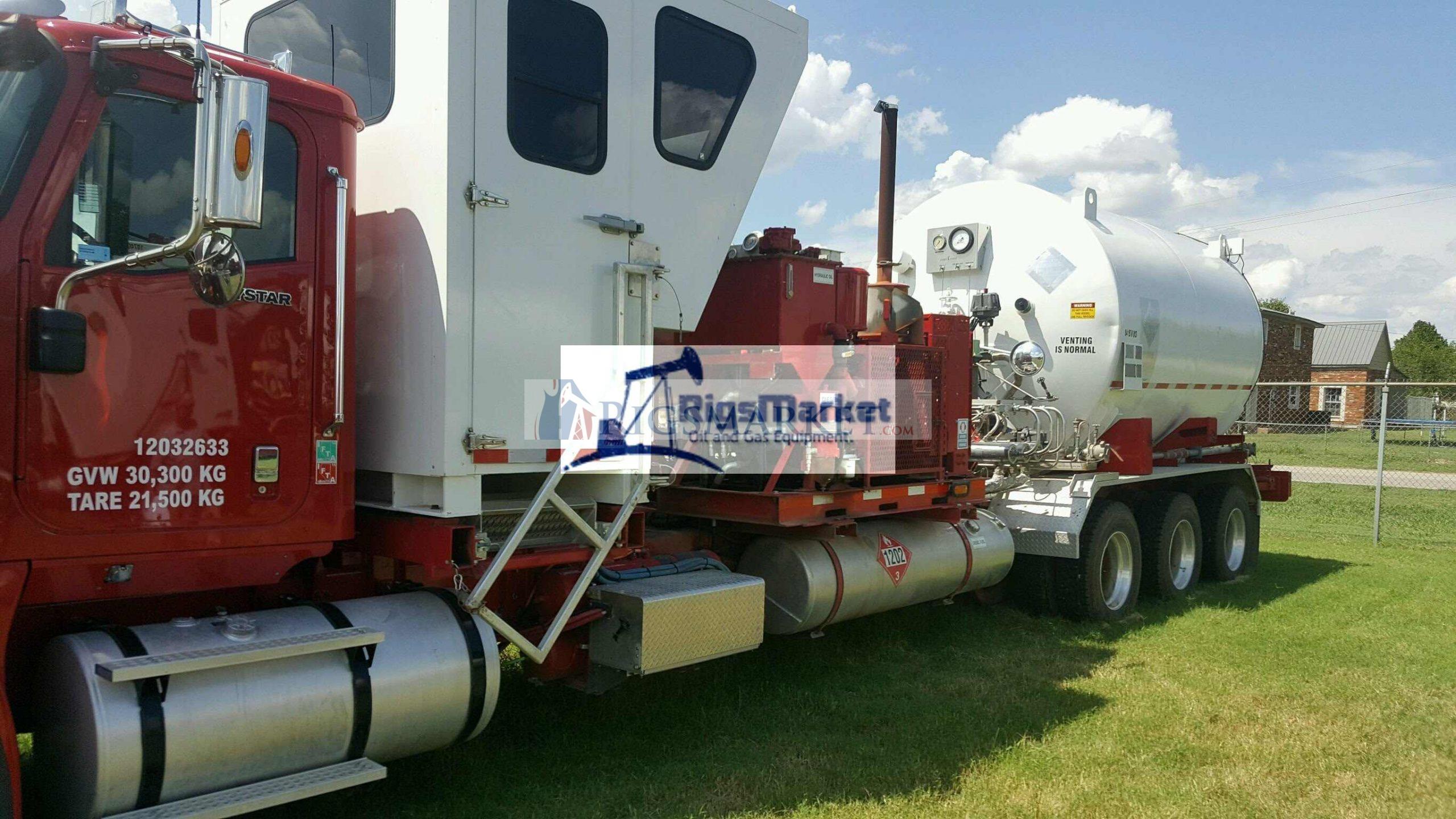 2012 , NAVSTAR, NOV High rate Nitrogen Bodyload Pumpers, 840k SCFH