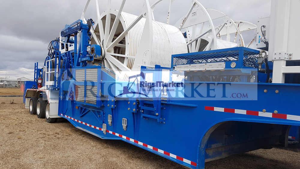 Large Pipe Coil Tubing Trailer - Rigs Market