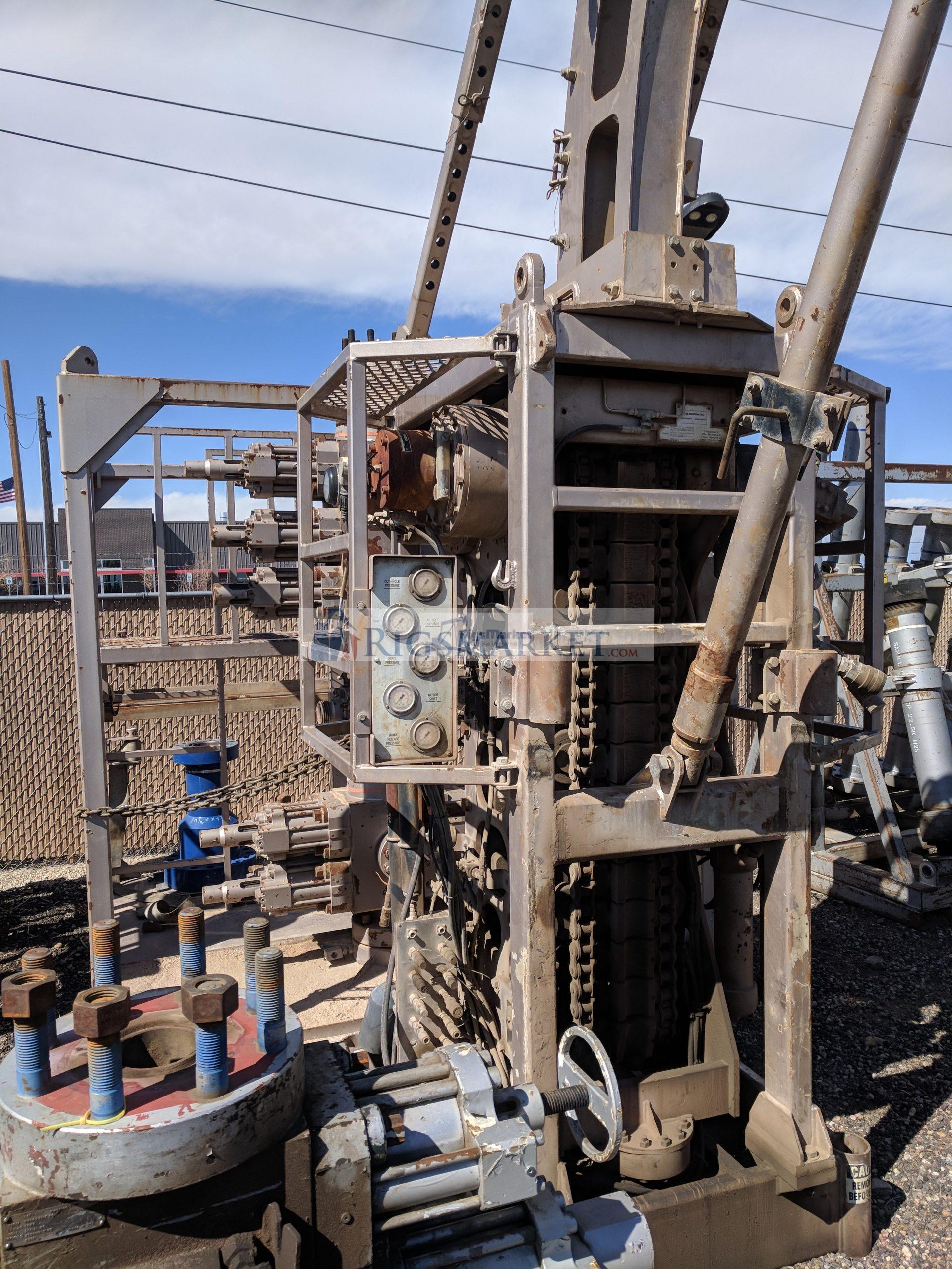 100K COIL tubing INJECTOR