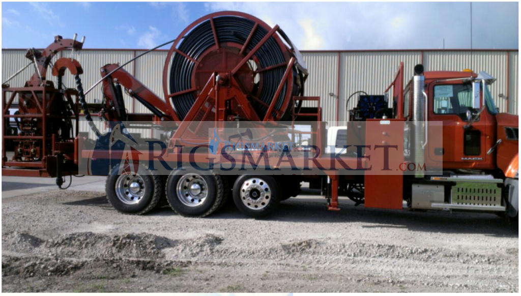 2014 Mack GU713 Coil Tubing Unit