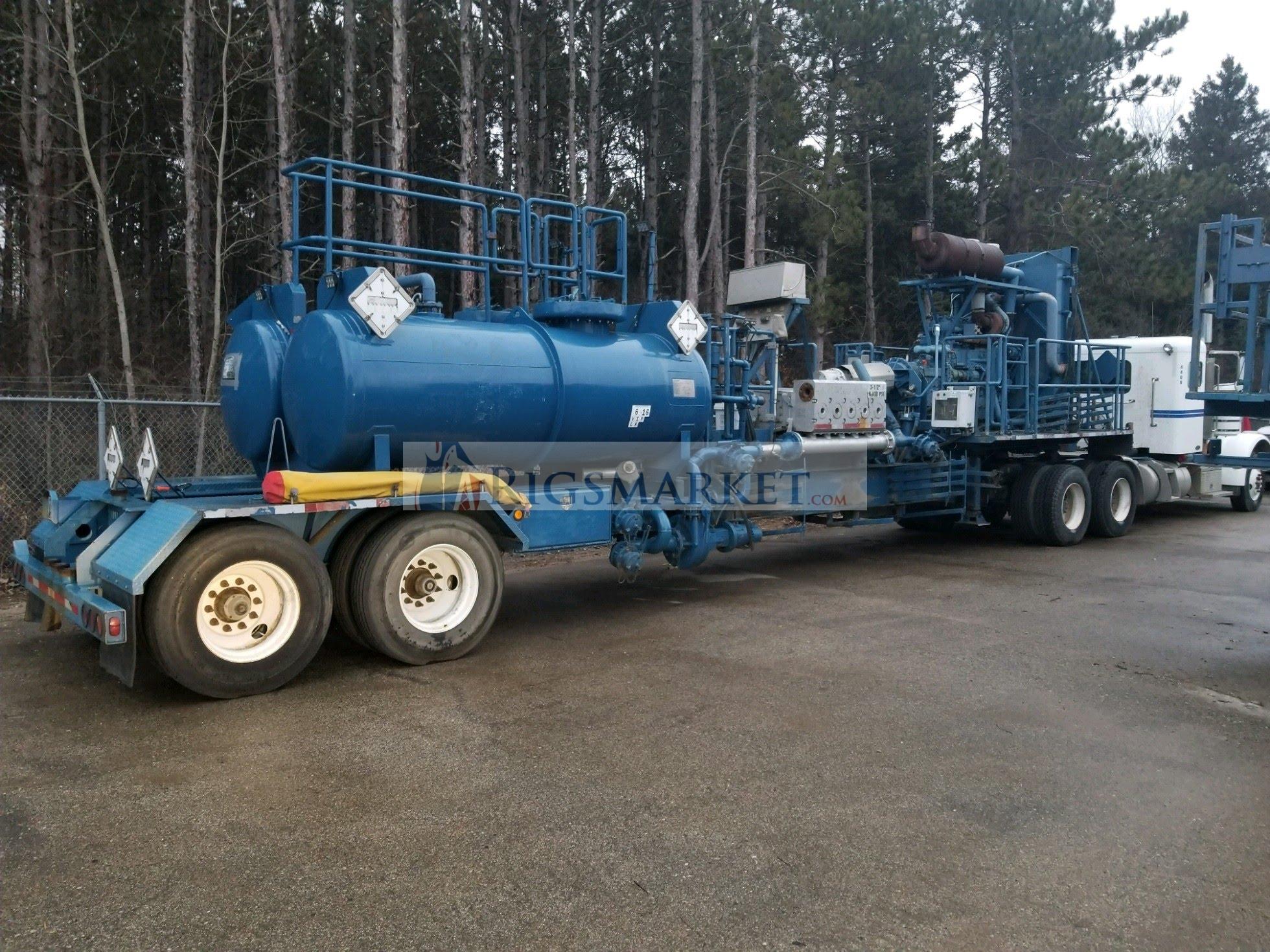 2008 NOV ROLLIGON QAT-800 Acid Frac Pump Trailer