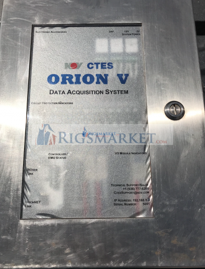 NOV CTES Orion V System, Coiled Tubing Data Acquisition