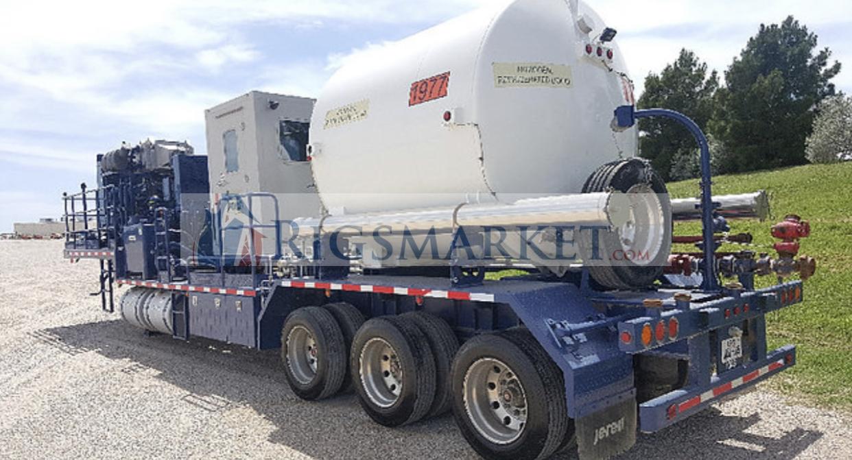 180k Nitrogen Pumper Trailer