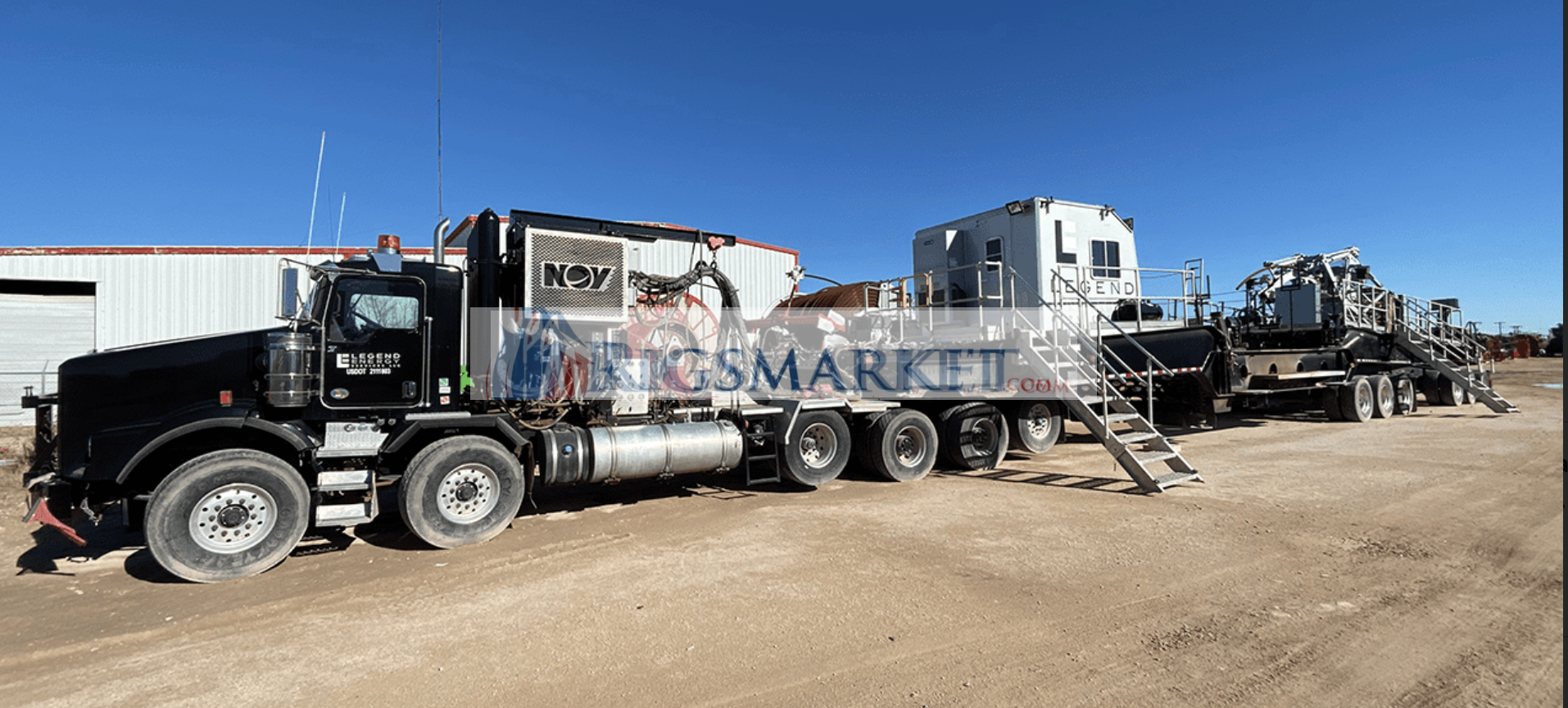 2018 NOV Hydra Rig 2-5/8″ Coil Tubing Unit