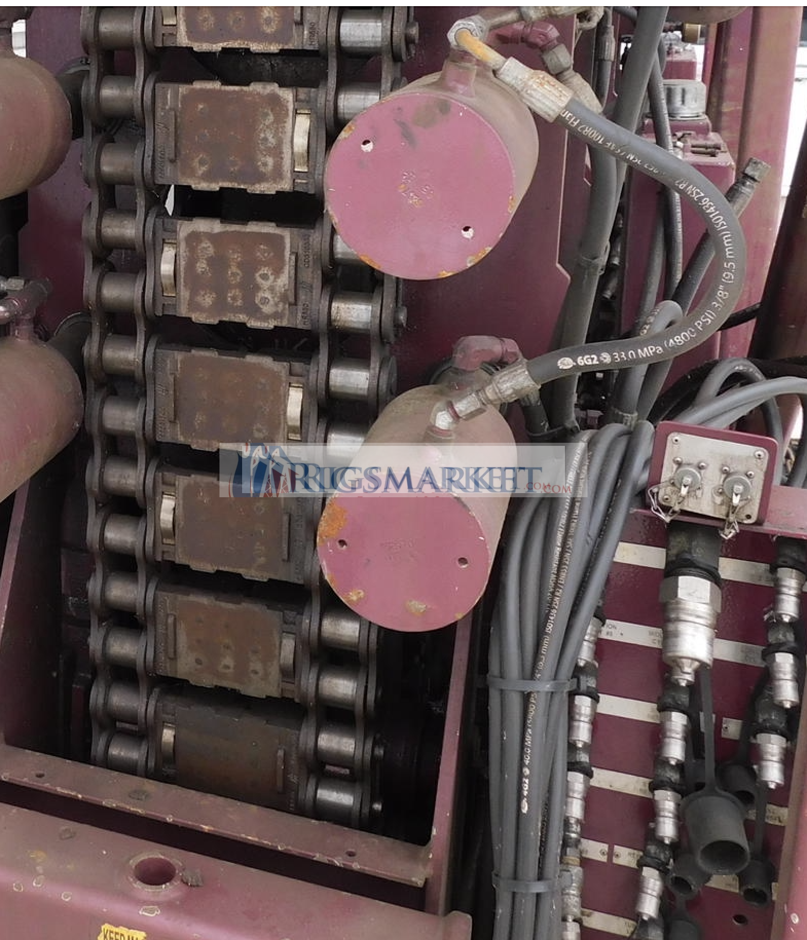 2012 NOV Hydra Rig HR680 Injector Head