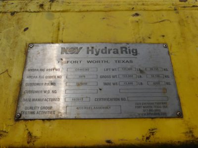 Hydra Rig Coil Tubing Rig