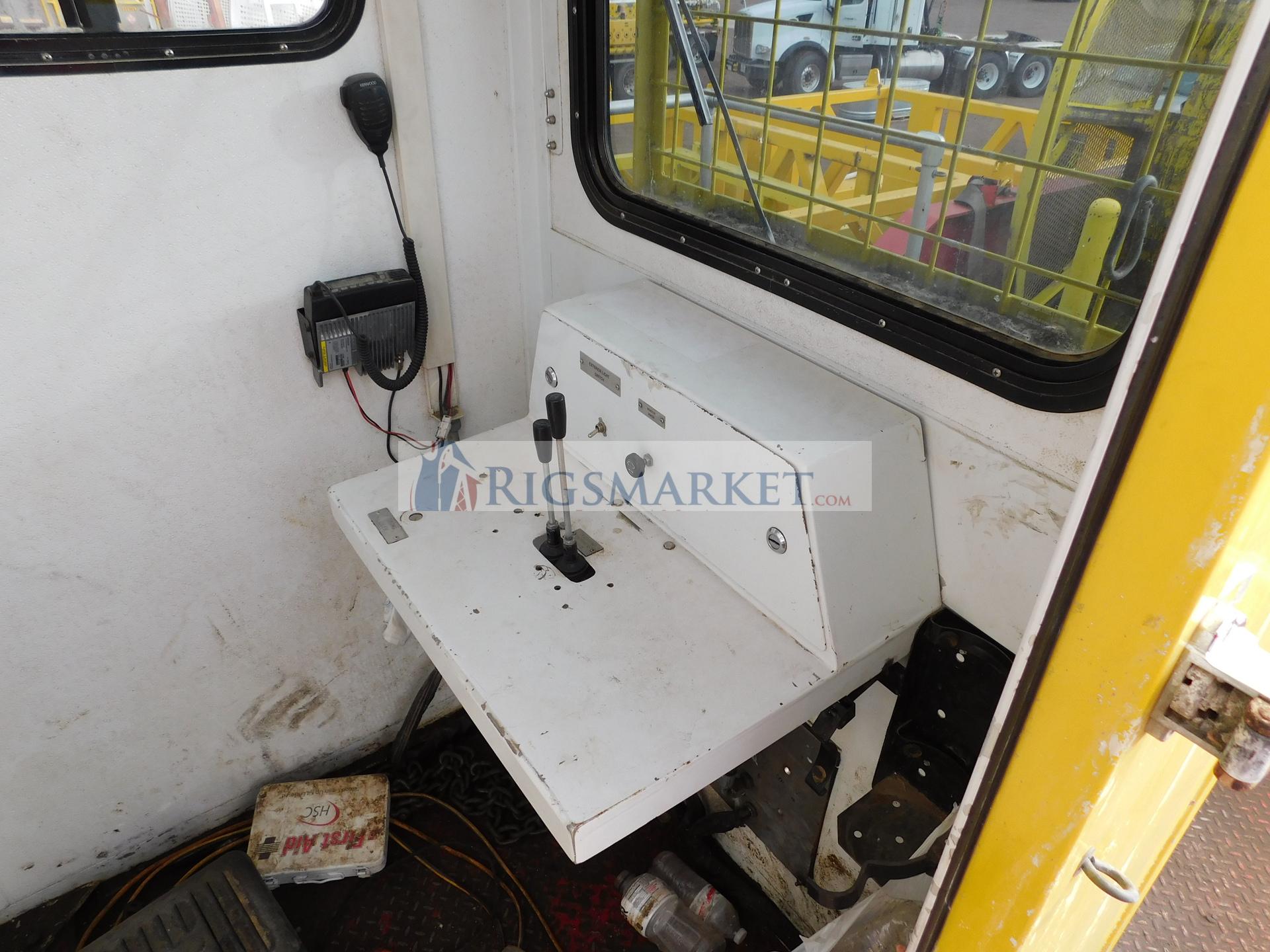 2013 NOV Hydra Rig 2-3/8” 4 axle Coil Tubing Reel Trailer, 12ft wide trailer.