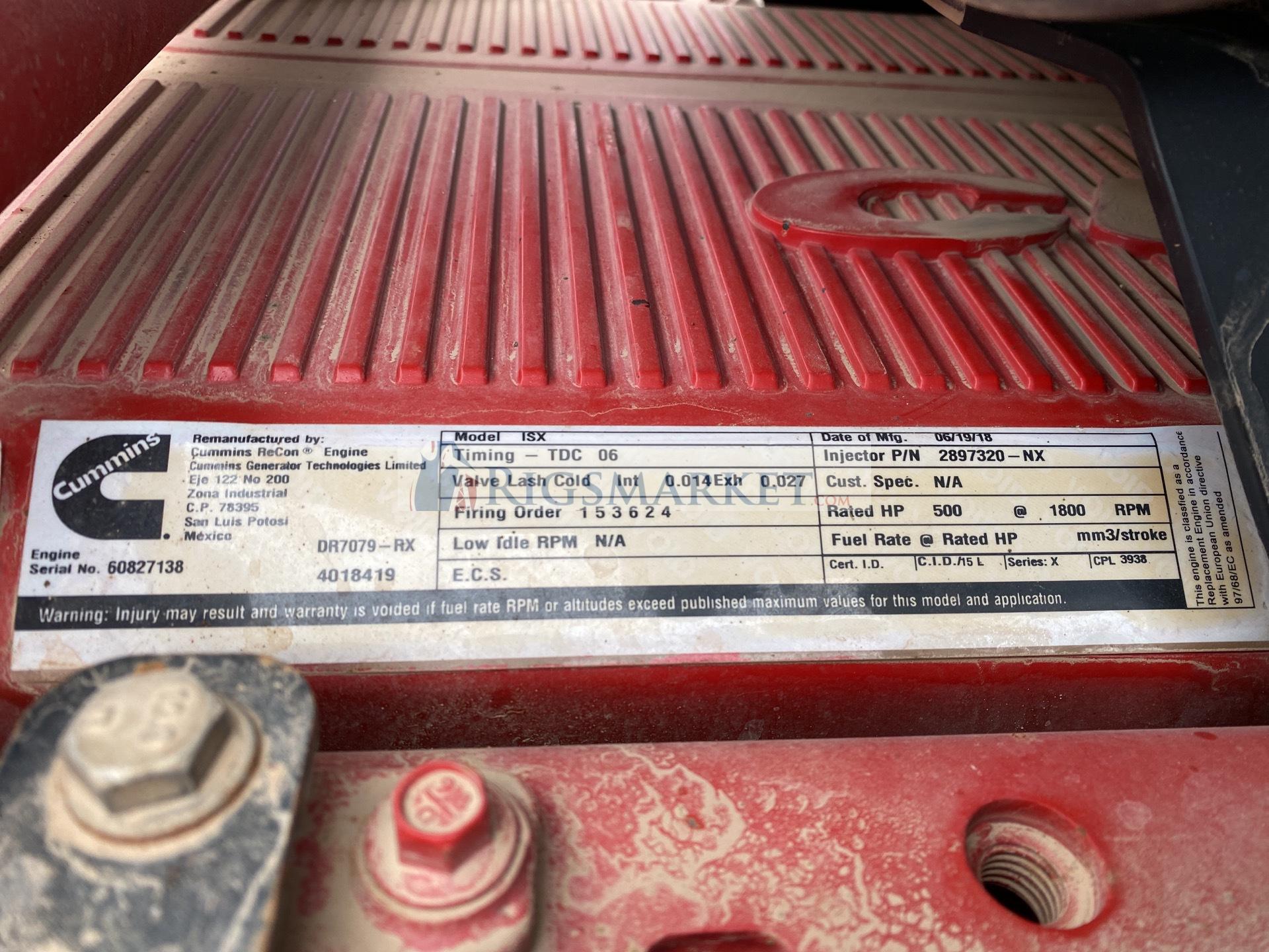 2015 Kenworth T800 Hot Oil Truck