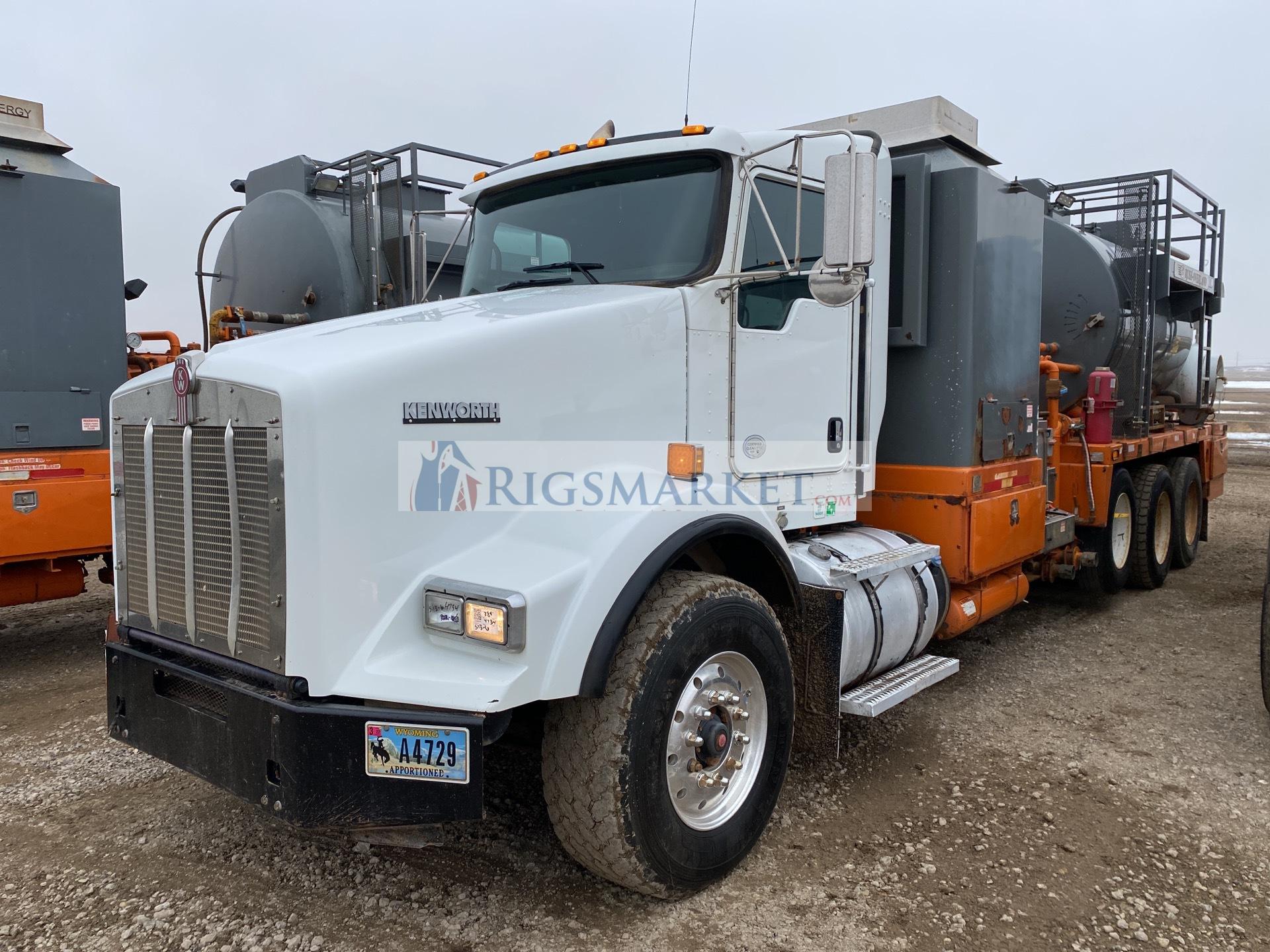 2015 Kenworth T800 Hot Oil Truck