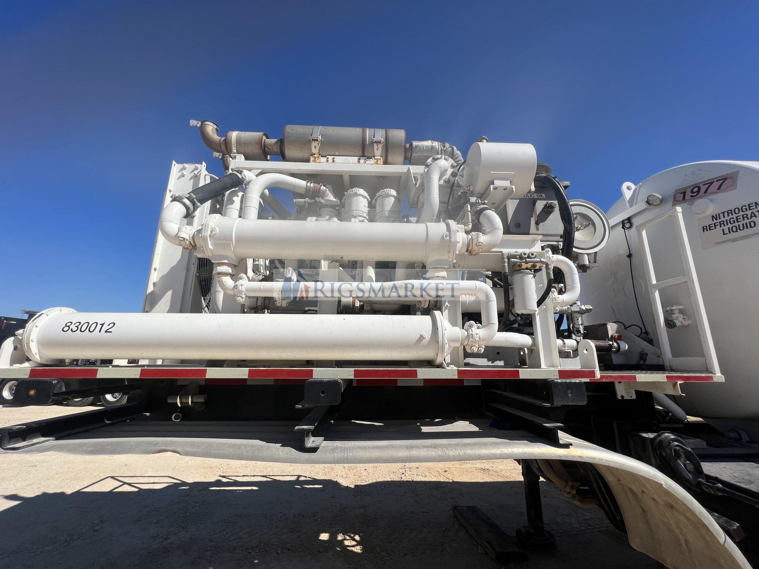 2014 TRAILER-MOUNTED 180K NON-FIRED (AUTOMATED) NITROGEN PUMPING UNIT: