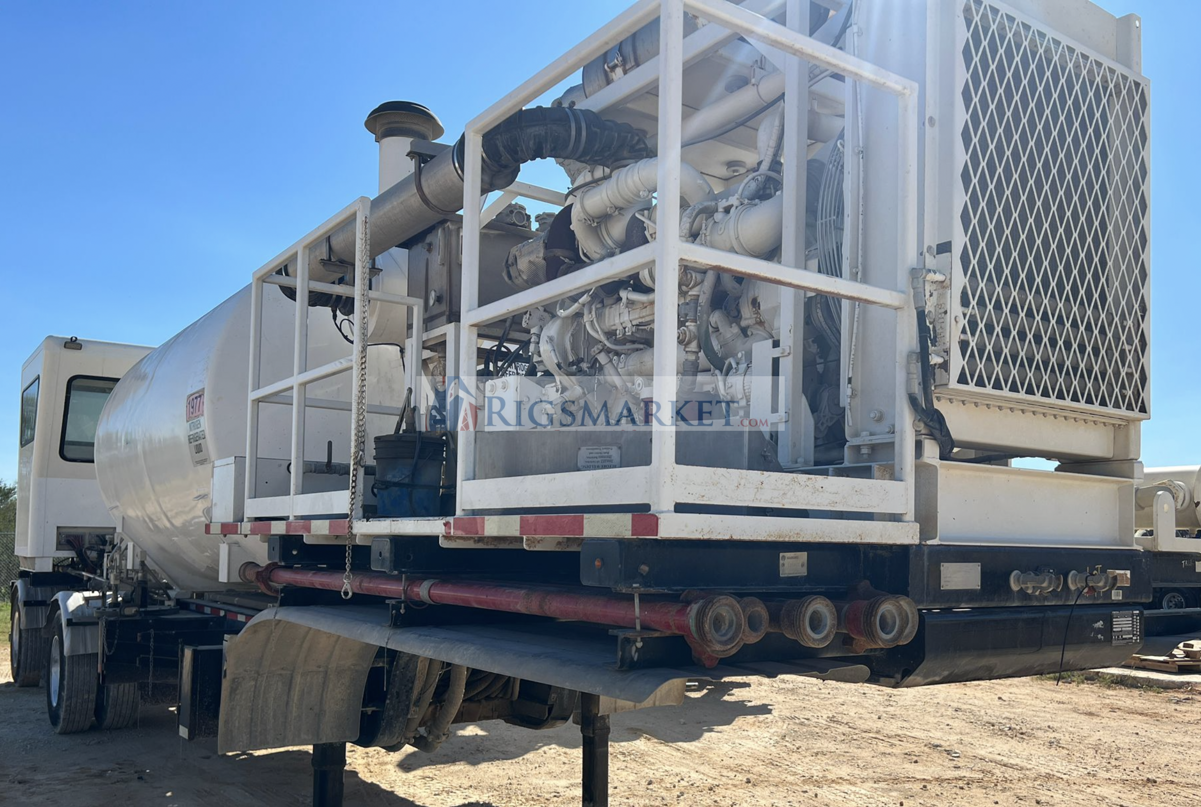 2014 TRAILER-MOUNTED 180K NON-FIRED (AUTOMATED) NITROGEN PUMPING UNIT: