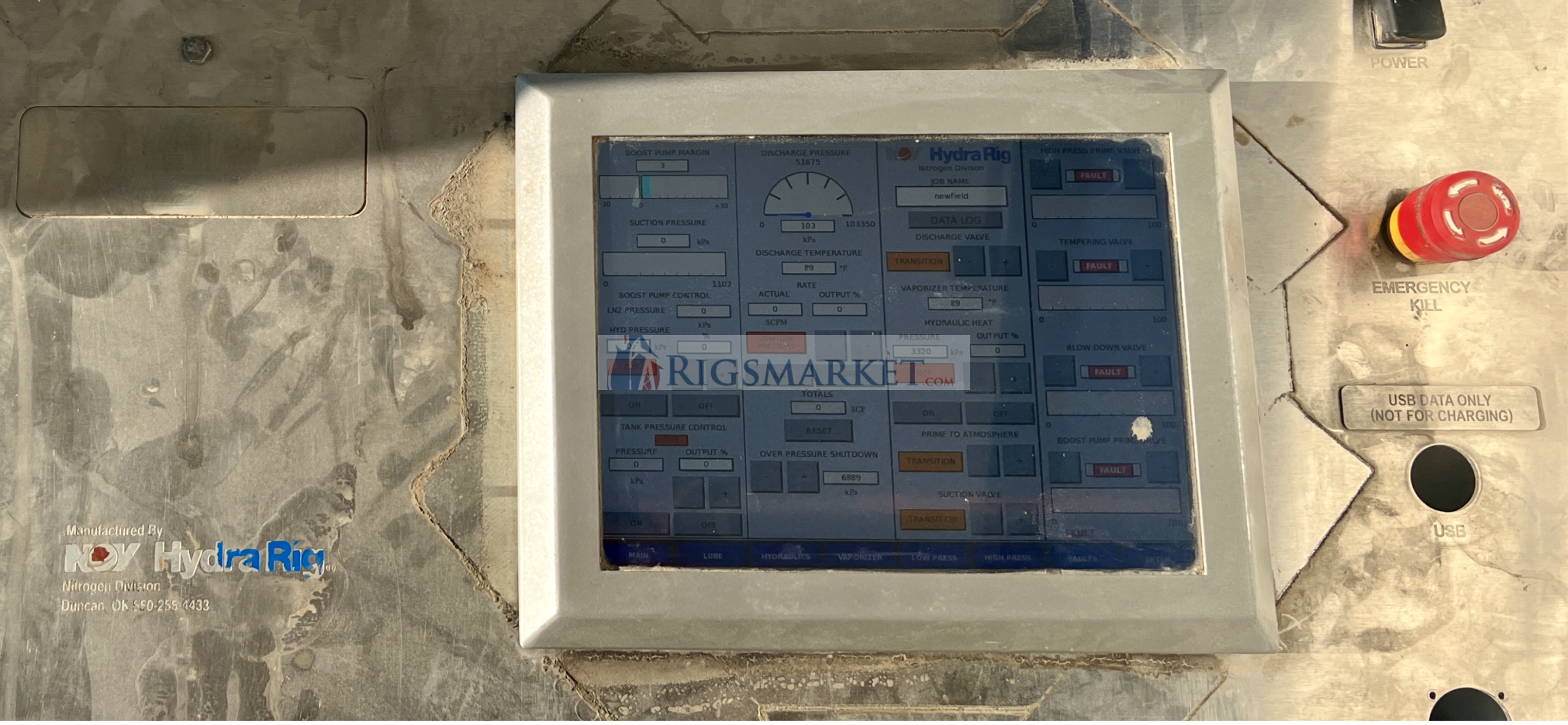 2014 TRAILER-MOUNTED 180K NON-FIRED (AUTOMATED) NITROGEN PUMPING UNIT: