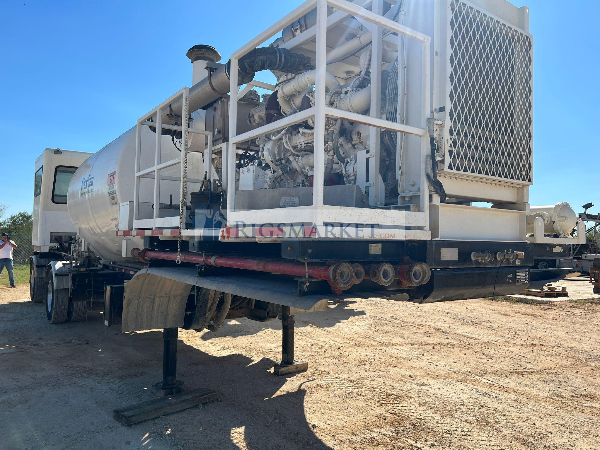 2014 TRAILER-MOUNTED 180K NON-FIRED (AUTOMATED) NITROGEN PUMPING UNIT: